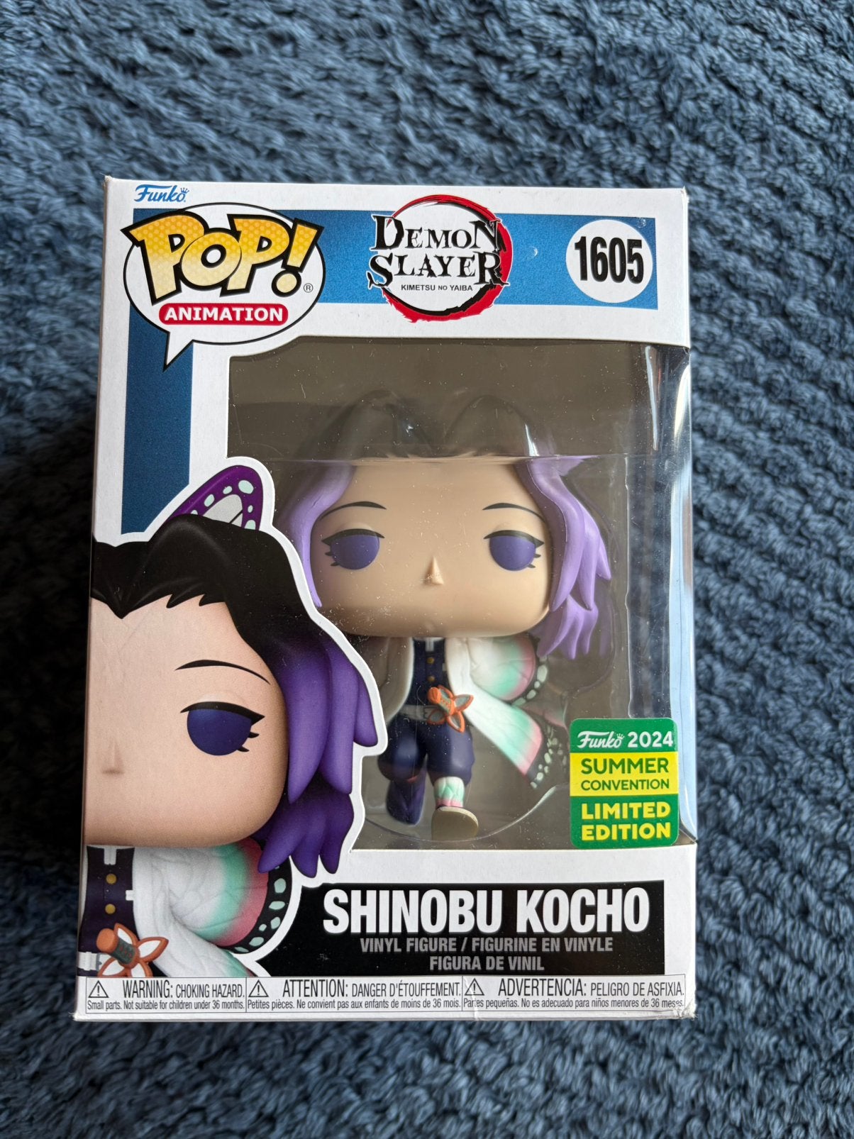 Funko pop! Shinobu kocho 2024 summer convention exclusive, Verzamelen, Ophalen of Verzenden, Zo goed als nieuw