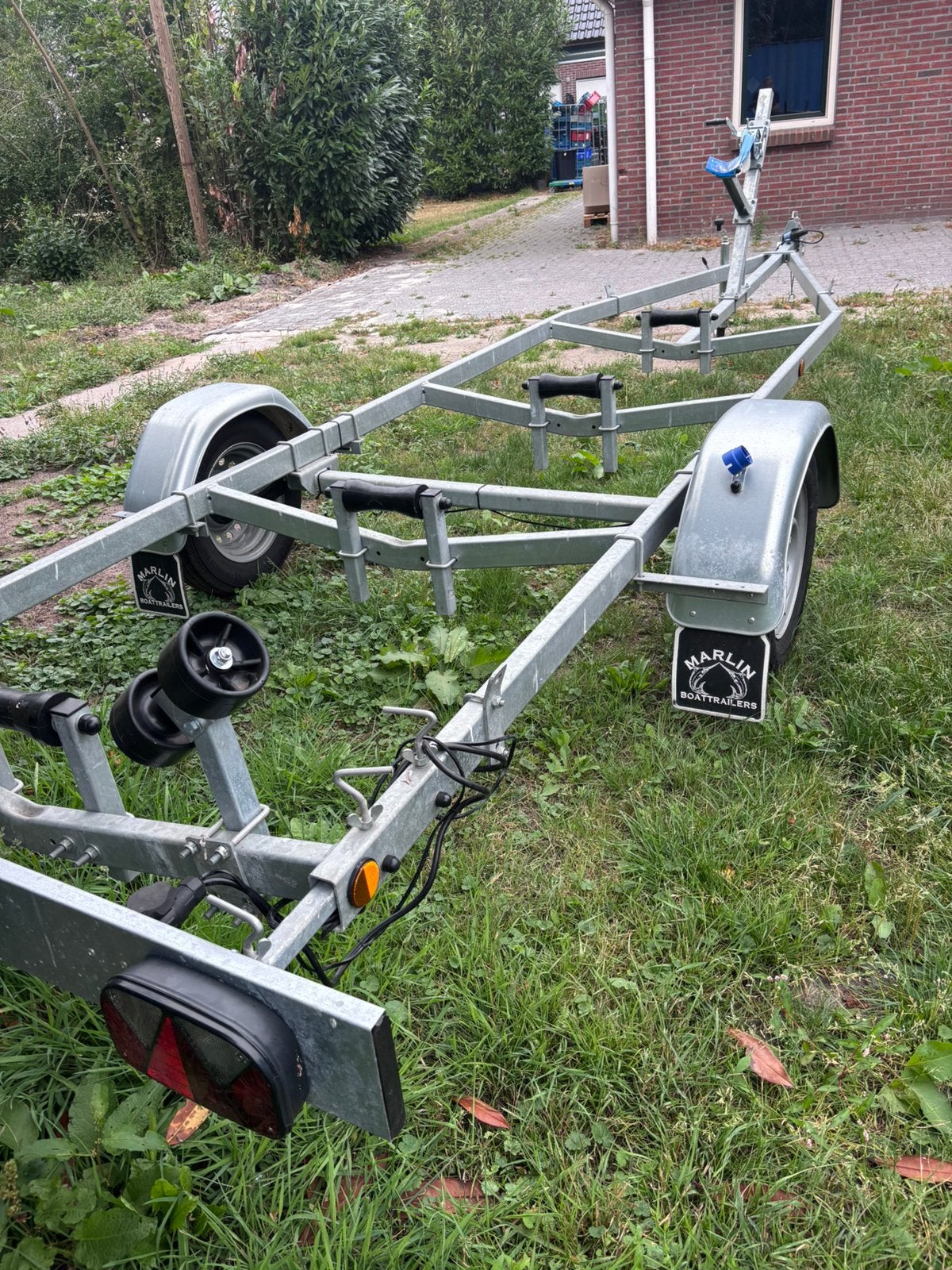 Goed ondehouden boottrailer, Ophalen, Zo goed als nieuw, Minder dan 6 meter