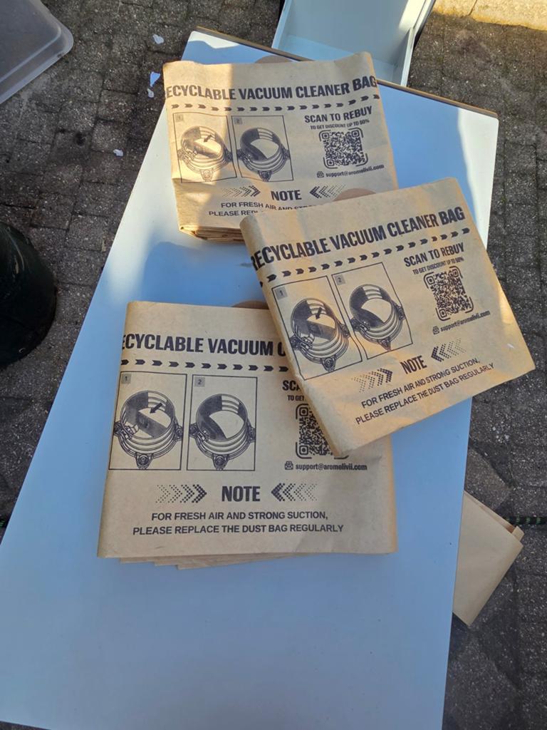 Recyclebare stofzuigerzakken 10st  - Nieuw, Witgoed en Apparatuur, Stofzuigers, Nieuw, Overige typen, Stofzak, Ophalen of Verzenden