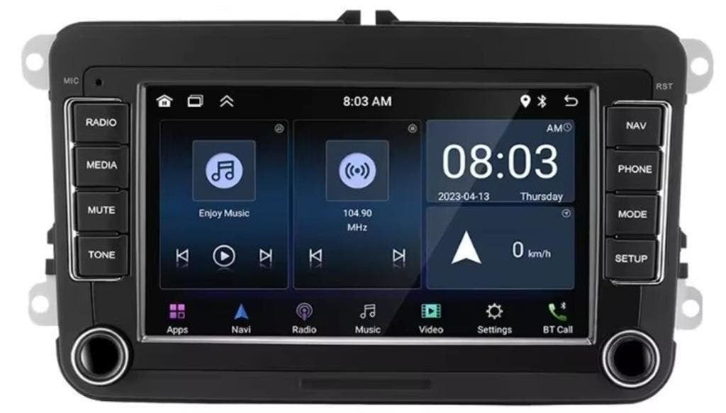 Skoda Octavia Roomster radio navigatie android 13 carplay, Ophalen of Verzenden, Nieuw