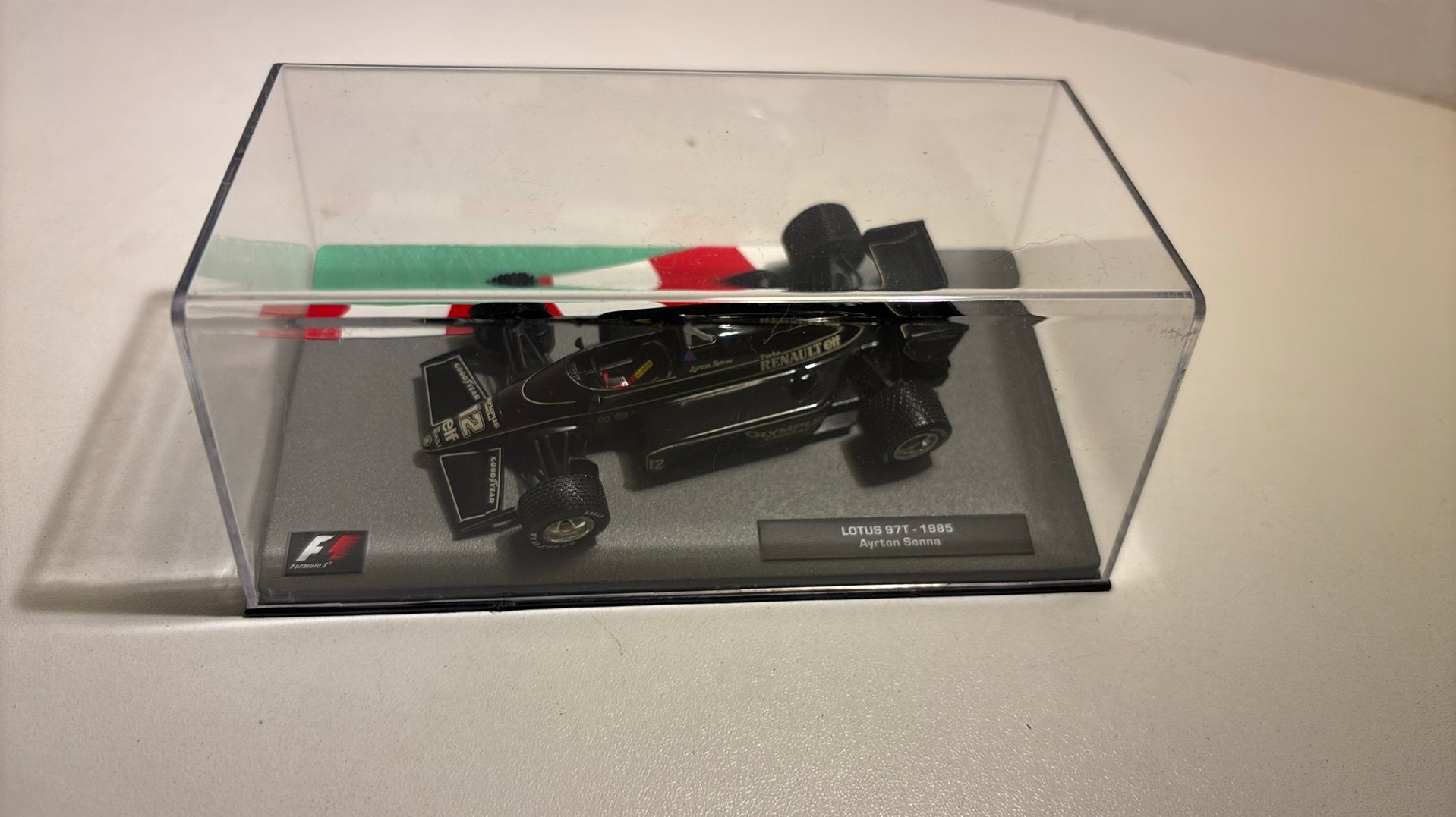 Lotus 97t ayrton senna 1985 atlas 1.43, Ophalen of Verzenden, A, A, A