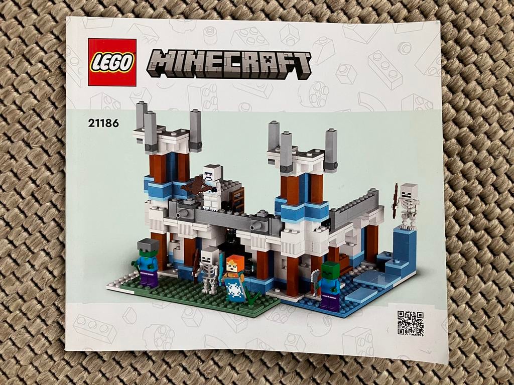 Lego Minecraft 21186, Kinderen en Baby's, Speelgoed | Duplo en Lego, Gebruikt, Lego, Complete set, Ophalen of Verzenden