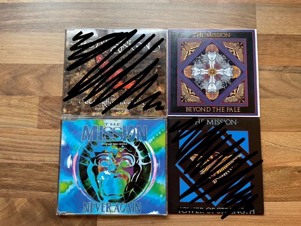 The Mission CD Singles (2 stuks) vanaf 4,-, Cd's en Dvd's, Cd Singles, Zo goed als nieuw, Pop, 6 singles of meer, Ophalen of Verzenden