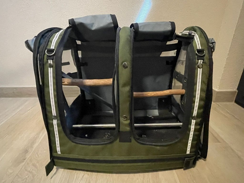 Celltei Pak-o-bird pappegaaienrugzak Medium Double, Ophalen, Zo goed als nieuw, Overige typen