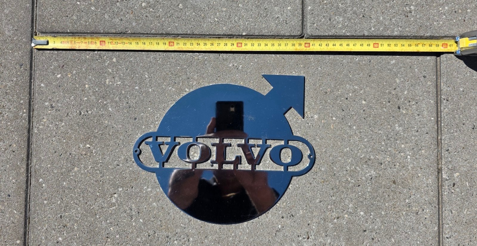 Volvo rvs embleem, Verzamelen, Ophalen of Verzenden, Nieuw