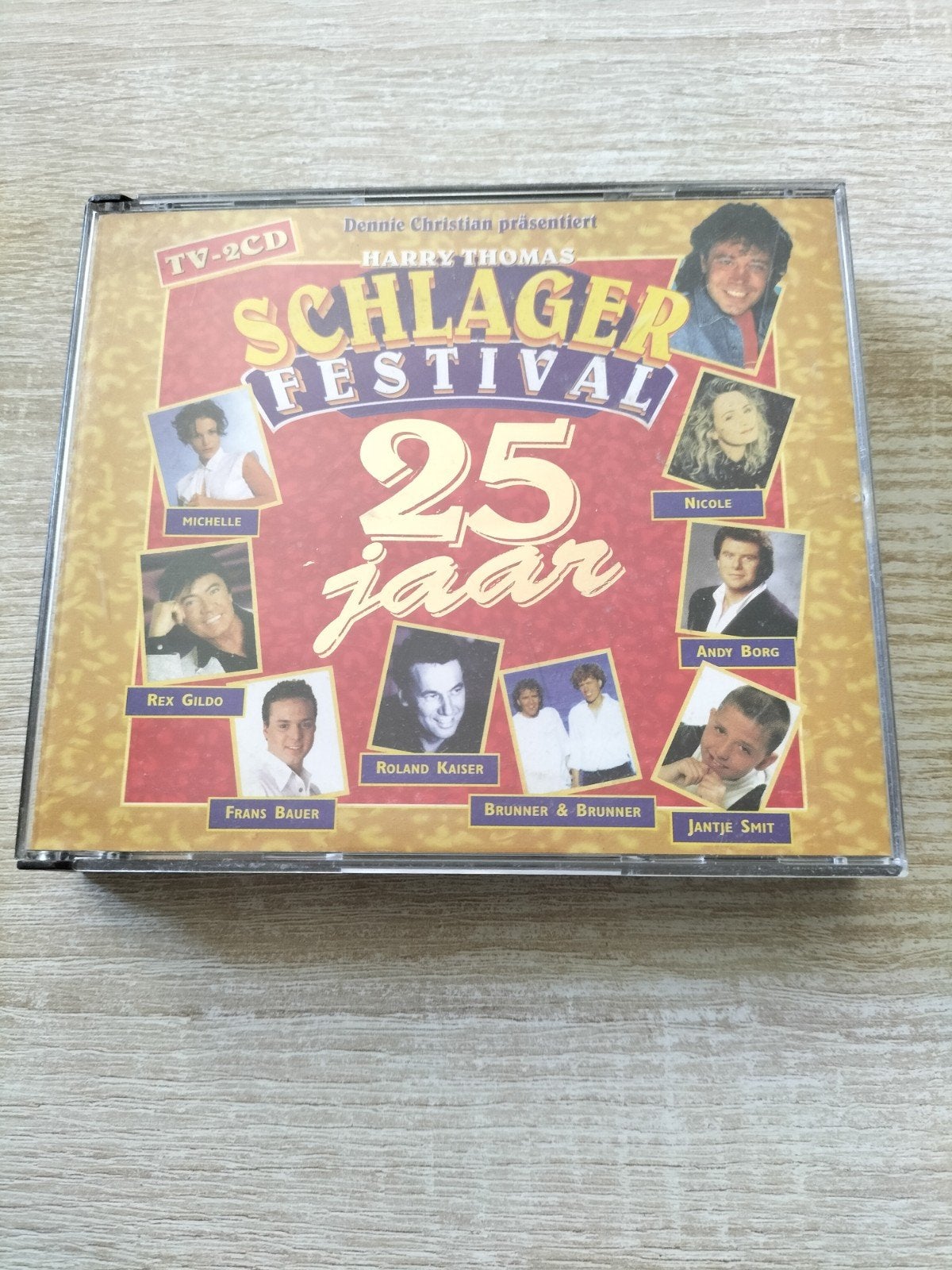 Schlagerfestival 25 jaar 2 cd box, Ophalen of Verzenden, Schlager