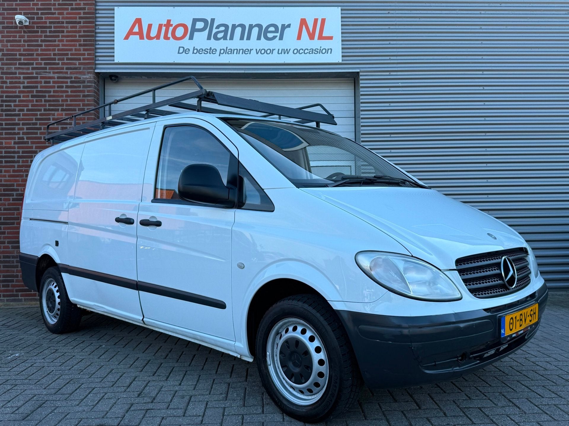 Mercedes-Benz Vito 109 CDI! Lang! Btw Vrij! 1e Eigenaar!, Auto's, Emergency brake assist, Gebruikt, 4 cilinders, Wit