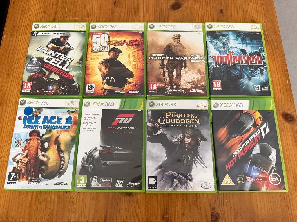 Microsoft Xbox 360 Games, 1 speler, Ophalen, Gebruikt, Vanaf 18 jaar