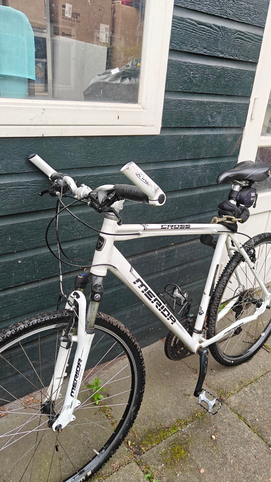 Merida mountainbike wit, 57 cm of meer, Ophalen of Verzenden, Gebruikt, Merida