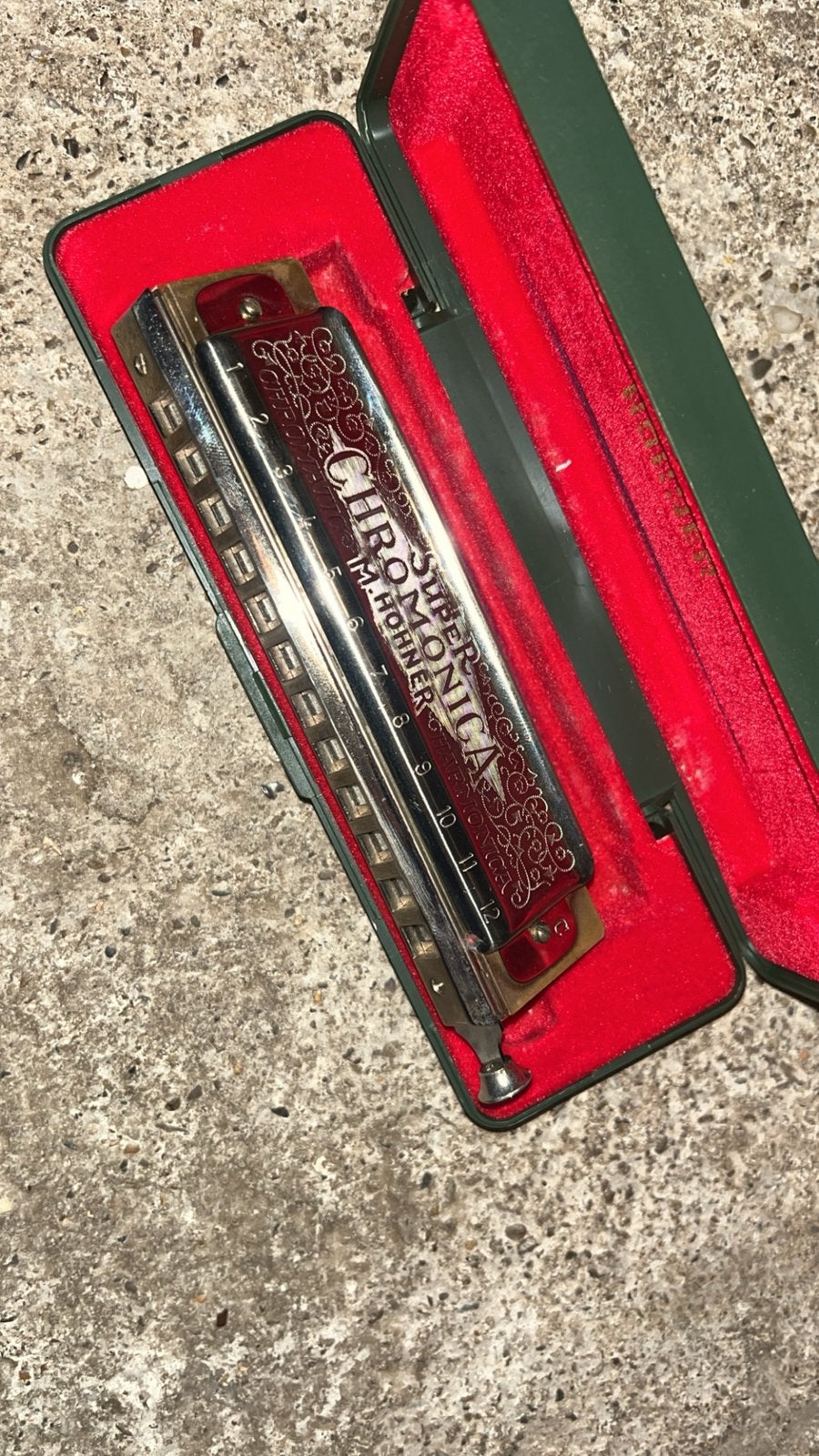HOHNER chromemonica 270, Muziek en Instrumenten, Ophalen of Verzenden, Zo goed als nieuw, C-mondharmonica