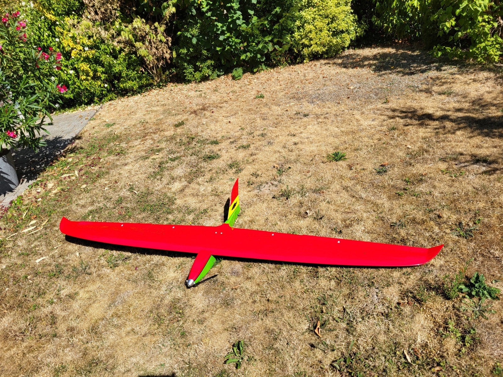 RC Vliegtuig Tiger Hai W. Werling Nurflügel 270cm, Ophalen