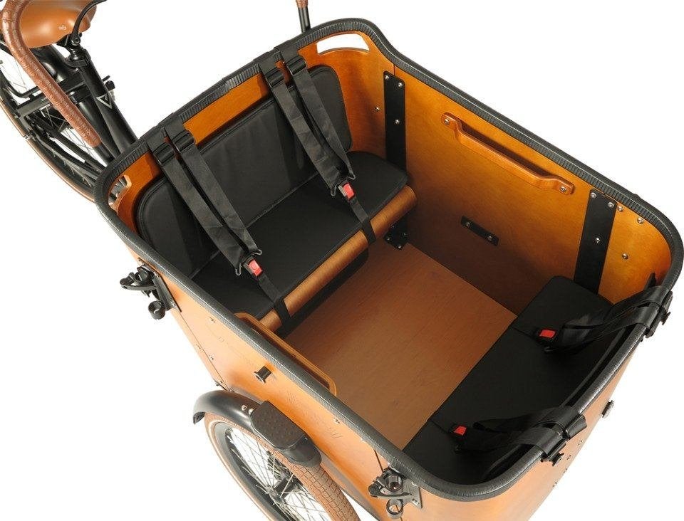 E-Bakfiets Vogue Superior 3 de Luxe  (DEN HAAG), 4 kinderen of meer, Gebruikt, Elektrisch, Schijfrem