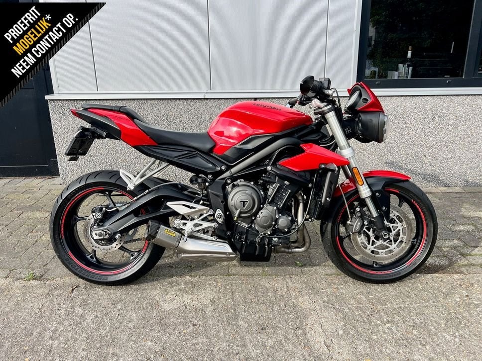 TRIUMPH STREET TRIPLE (bj 2019), Motorrijbewijs A, Bedrijf, 765 cc, Meer dan 35 kW