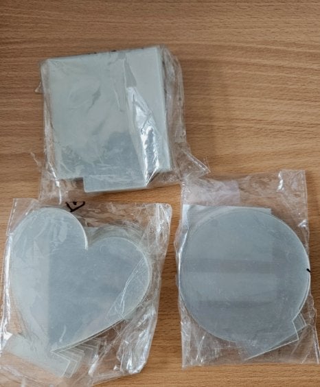plexiglas plaatjes voor de hobby-ist, Verzenden, Nieuw