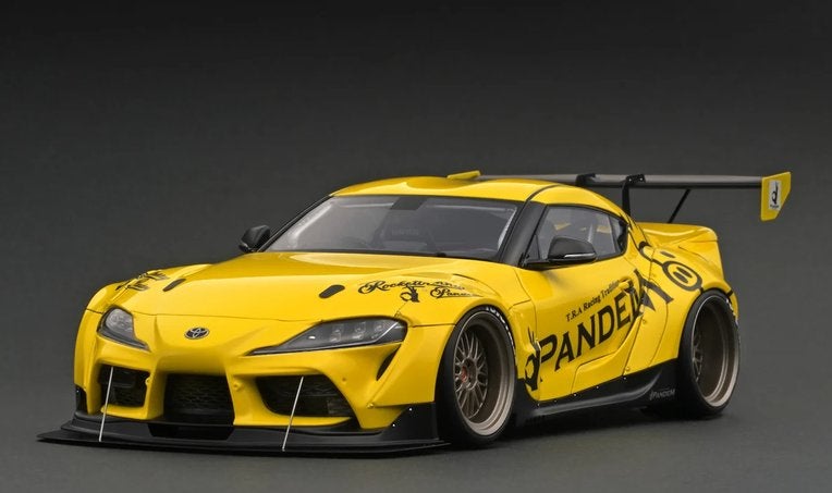 IGNITION MODEL 2039 PANDEM SUPRA YELLOW 1:18, Hobby en Vrije tijd, Modelauto's | 1:18, Ophalen of Verzenden, Nieuw, Motor, Overige merken