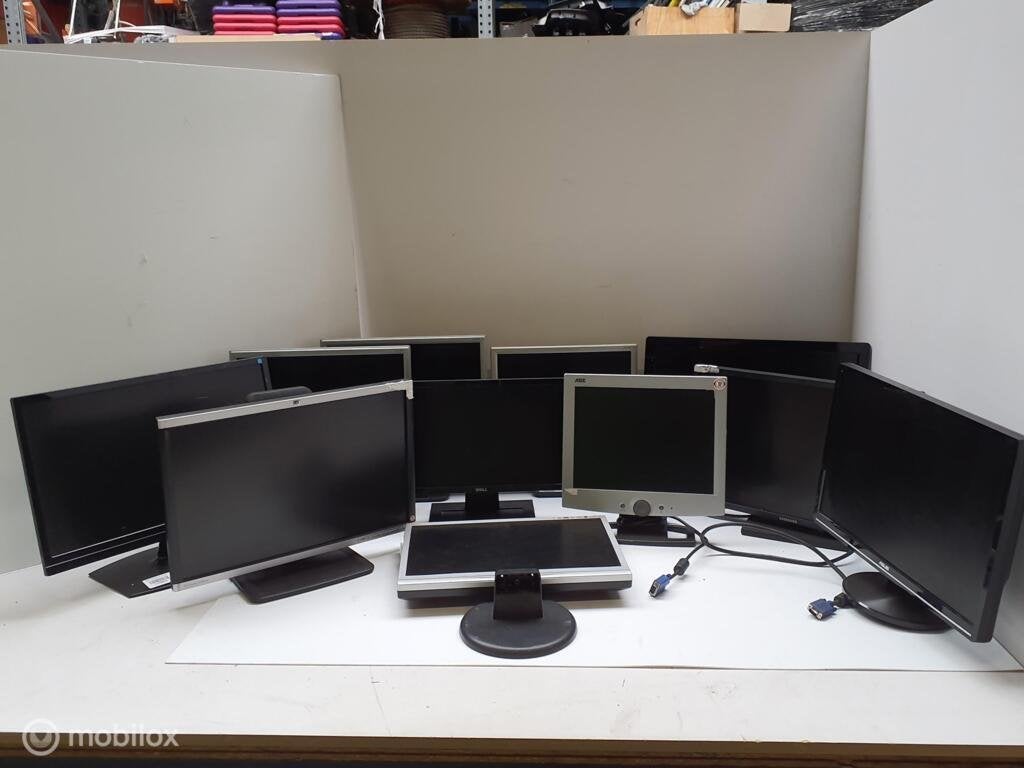 Partij computermonitoren, Computers en Software, Gebruikt