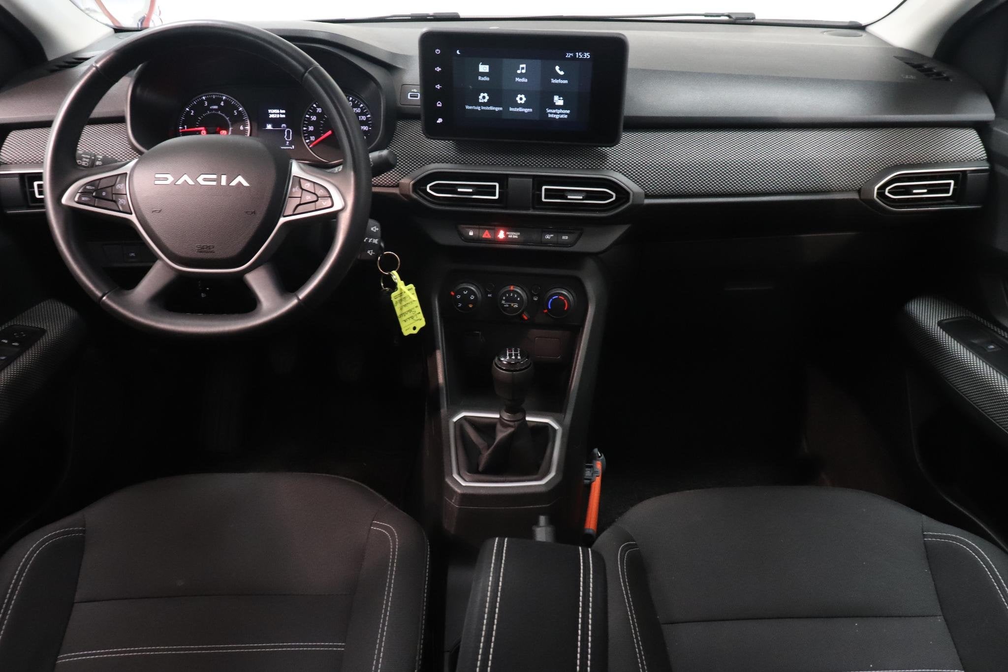 Dacia Sandero 1.0 TCe 90 Expression | Climate control | Navi, Auto's, Voorwielaandrijving, Verwarmde buitenspiegels, Stof, Gebruikt