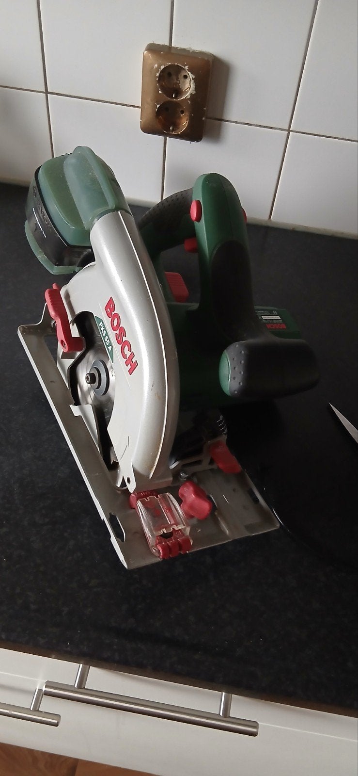 zaagmachine van Bosch, Doe-het-zelf en Verbouw, Gereedschap | Zaagmachines, Decoupeerzaag, Ophalen of Verzenden, Zo goed als nieuw