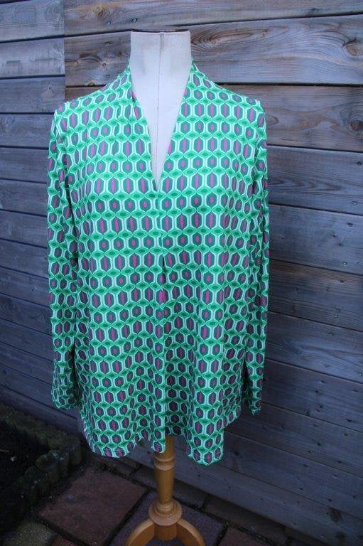 Tuniek groen/ roze Paprika mt XL/XXL Vaste prijs, Maat 46/48 (XL) of groter, Ophalen of Verzenden, Zo goed als nieuw, Paprika