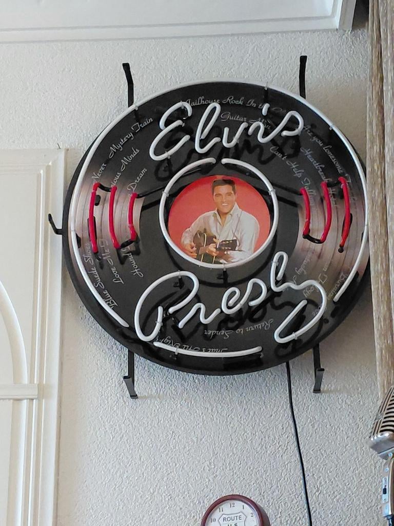 Neon elvis, Ophalen of Verzenden