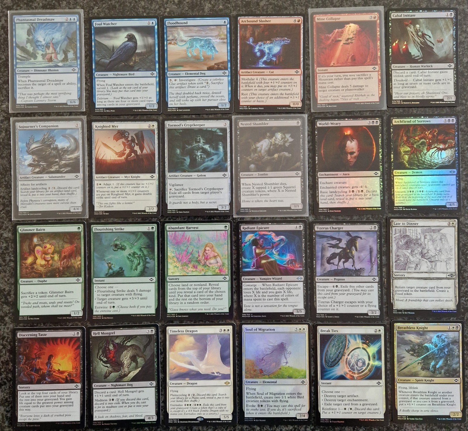 Magic The Gathering Modern Horizons 2 foil kaarten NM., Ophalen of Verzenden, Zo goed als nieuw, Meerdere kaarten, Foil
