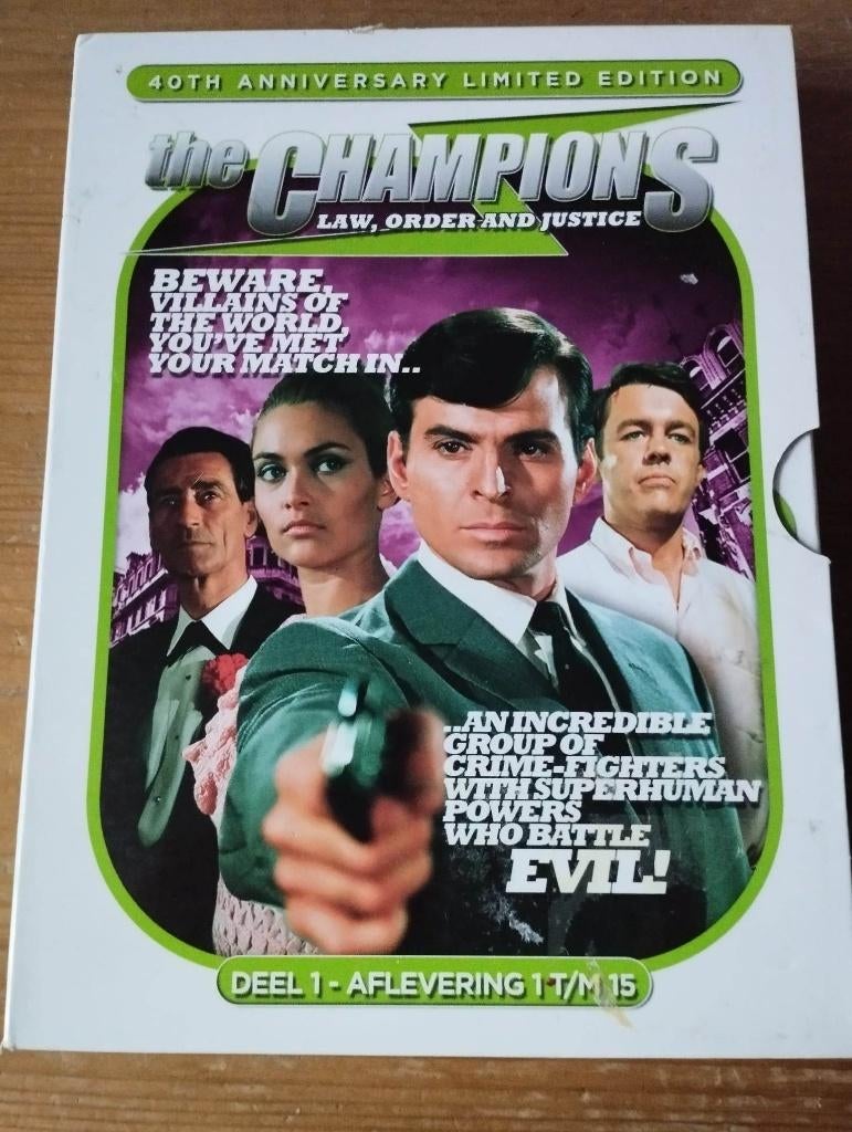 The Champions op dvd, Vanaf 12 jaar, Ophalen, Zo goed als nieuw, Science Fiction en Fantasy