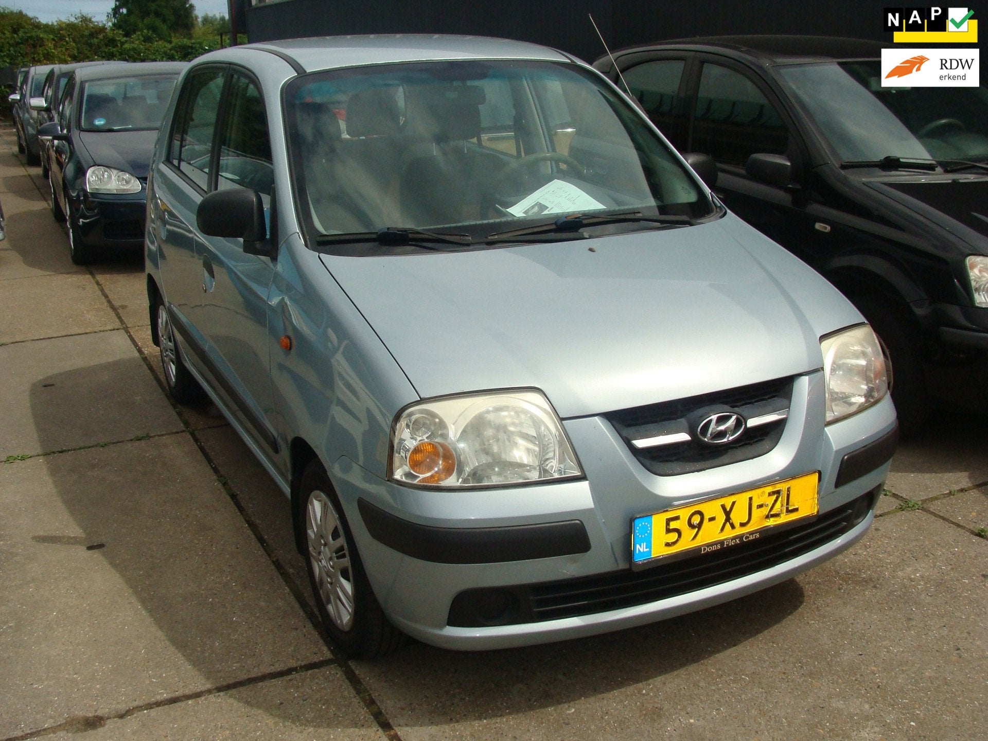 Hyundai Atos 1.1i Active Young st bekr elek pak nap apk, Auto's, Voorwielaandrijving, 31 €/maand, 4 cilinders, Origineel Nederlands
