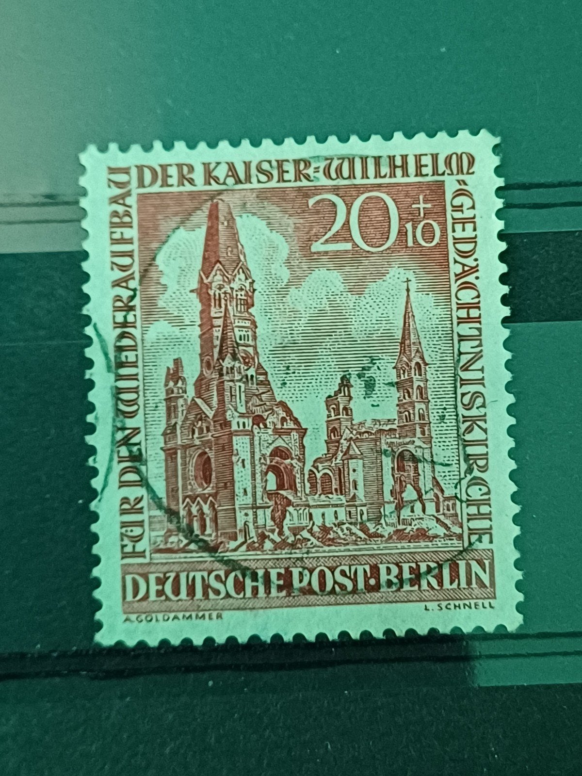 Berlijn 108 gestempeld, Ophalen of Verzenden, Overige periodes, Gestempeld