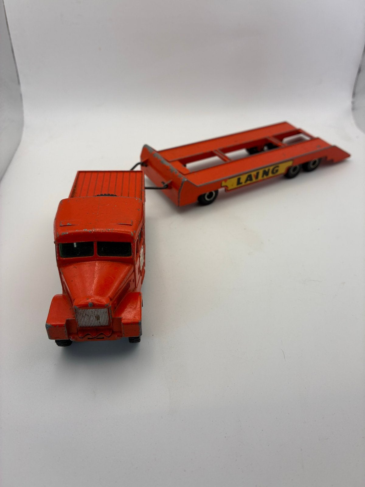 Matchbox King Size K-8 Scammell 6x6 Tractor Laing, Ophalen of Verzenden, Gebruikt