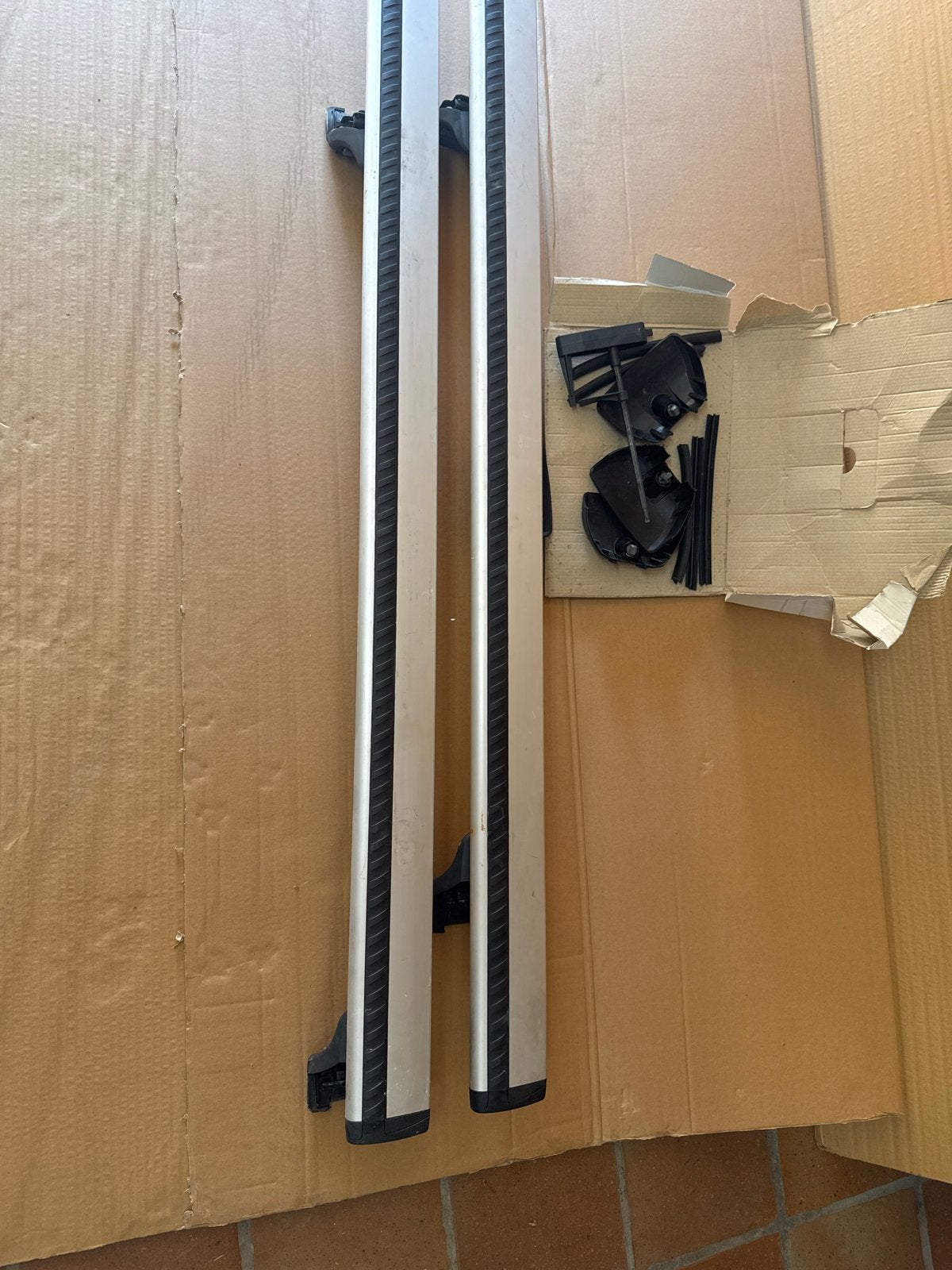 Dakdragers voor auto -Voor volvo v40 ., Auto diversen, Dakdragers, Ophalen of Verzenden, Gebruikt