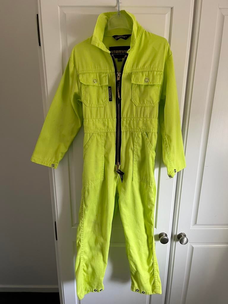 Storvik overall, maat 68/74 maar valt als maat 80/86., Kinderen en Baby's, Babykleding | Maat 74, Ophalen, Gebruikt