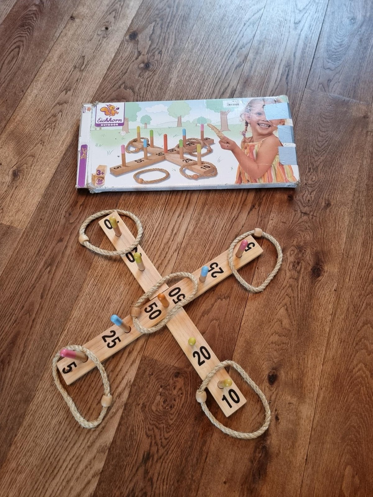 Eichhorn Outdoor Ringwerpspel Houten Werpspel, Ophalen of Verzenden, Gebruikt, Jongen of Meisje