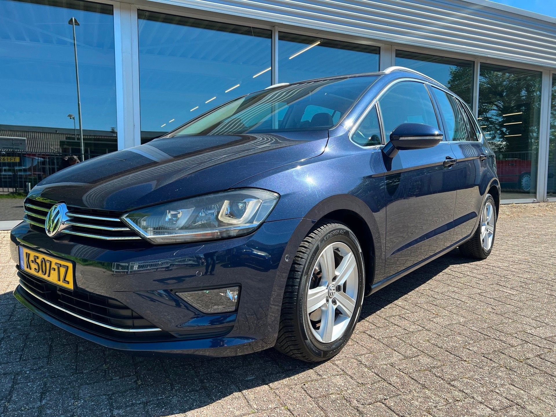 Volkswagen Golf Sportsvan 1.4 TSI Highline, Leer,Panoramadak, Auto's, Volkswagen, Voorwielaandrijving, 125 pk, Gebruikt, 4 cilinders
