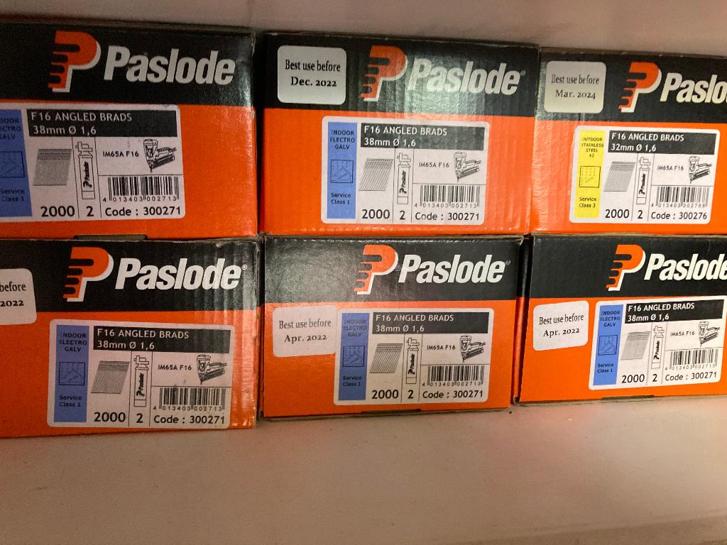 Paslode spijkers im 90 en f16, Ophalen of Verzenden, Nieuw