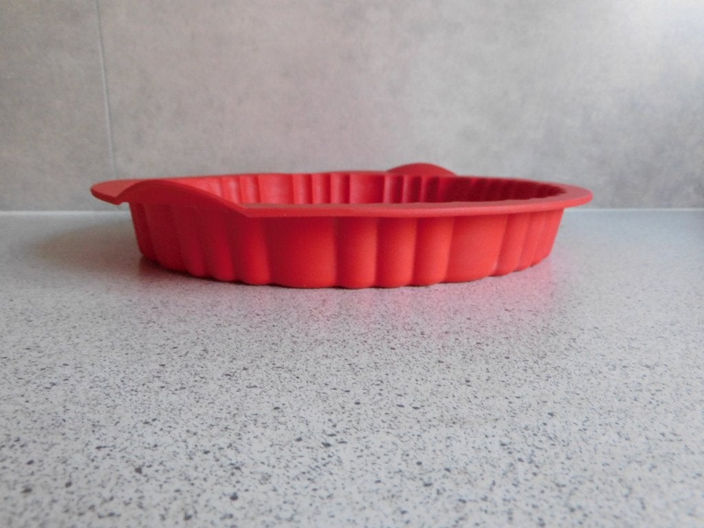 Tupperware Multi Flex Vorm Vlaai Taart Rood, Ophalen of Verzenden, Zo goed als nieuw, Rood, Overige typen