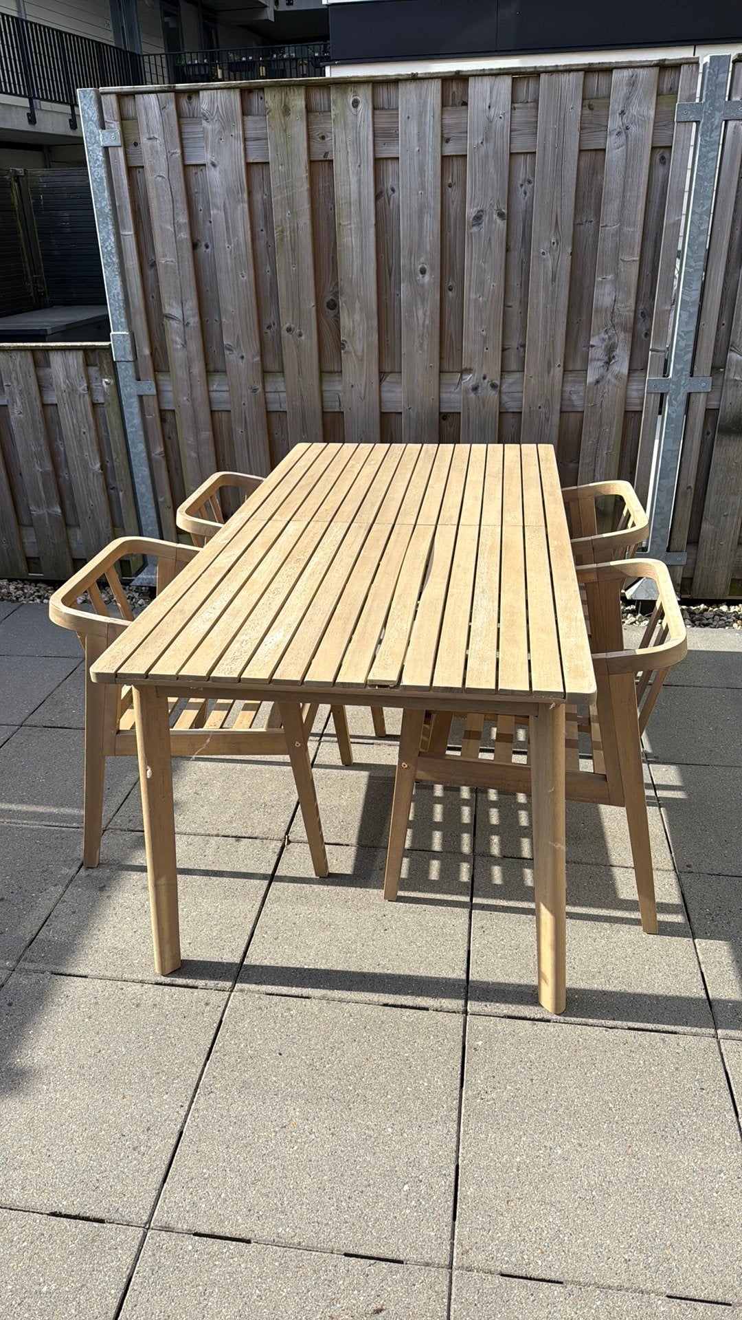 Sklum tuintafel 180x90, Ophalen, Zo goed als nieuw