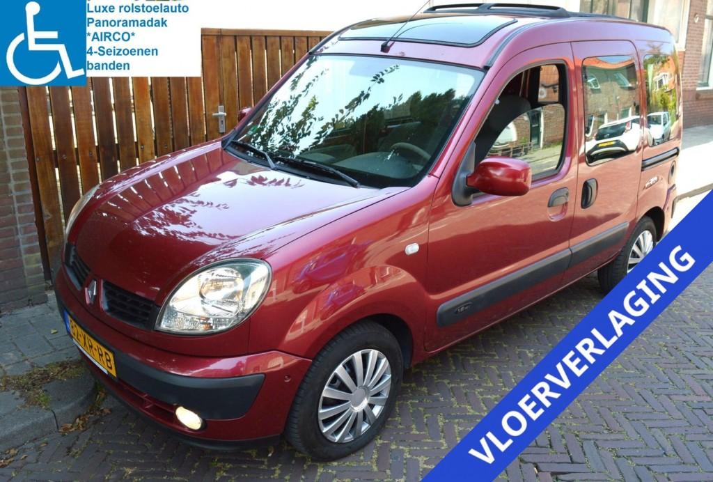 Renault KANGOO 1.6-16v  ROLSTOELAUTO  PANORAMADAK  AIRCO KNI, 49 €/maand, Origineel Nederlands, Bedrijf, Handgeschakeld