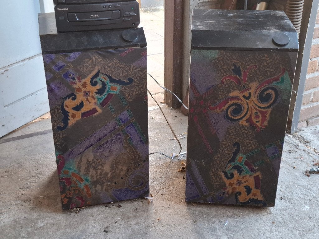 JAMO 703 LUIDSPEAKERS UIT DE JAREN 60, Audio, Tv en Foto, Ophalen, Vloerstaande luidspreker, Gebruikt, 60 tot 120 watt