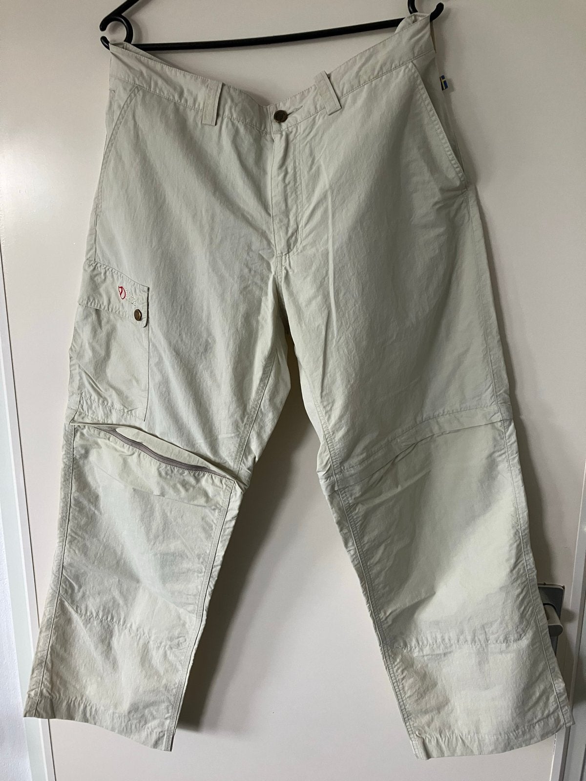 Fjällräven afritsbroek - Maat 52, Kleding | Heren, Ophalen of Verzenden, Gedragen, Maat 52/54 (L), Beige
