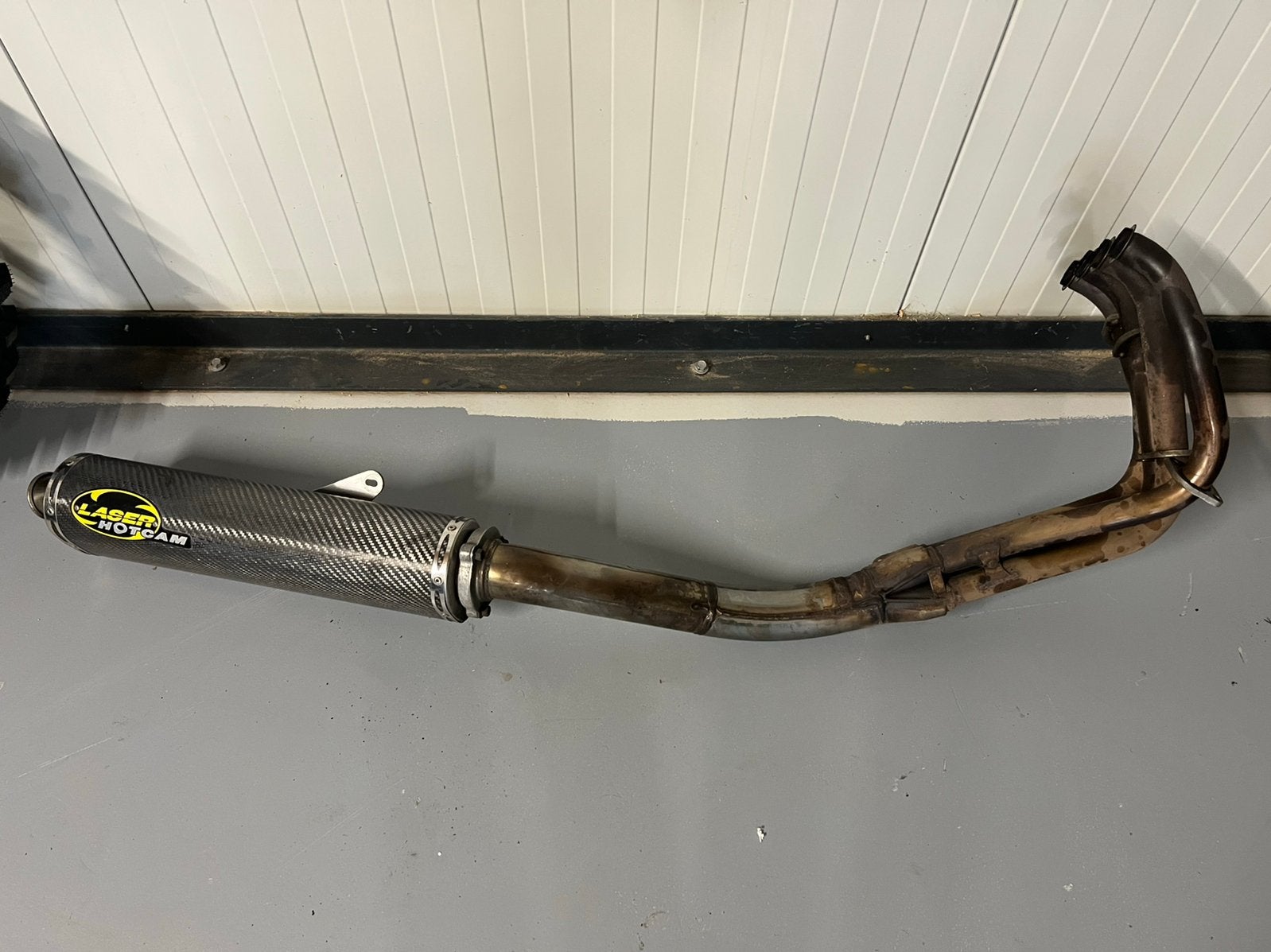 Kawasaki zx6r 2000-2002 laser uitlaat, Ophalen of Verzenden, Kawasaki, ., .