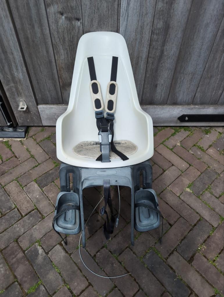 Bobike maxi ONE achterzitje voor kinderfiets met slotje, Fietsen en Brommers, Ophalen, Achterzitje, Bobike One Maxi, Gebruikt