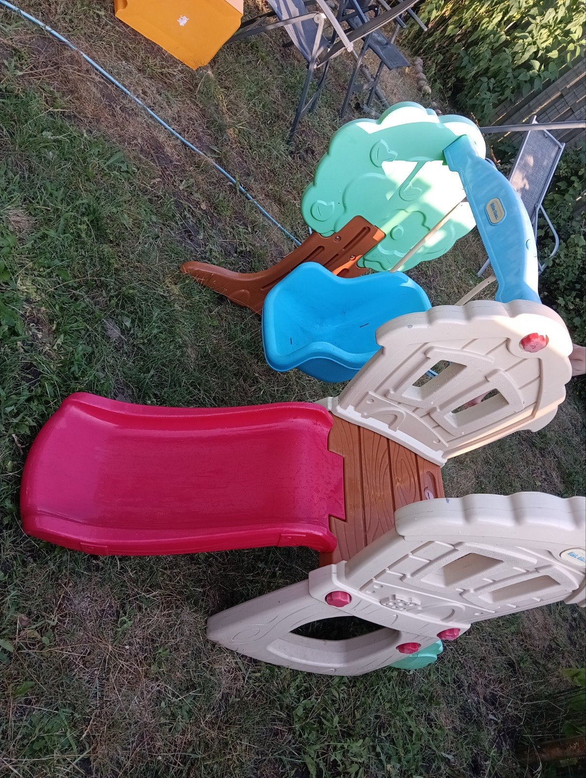 Little Tikes Klimtoestel met Glijbaan en Schommel, Kinderen en Baby's, Speelgoed | Buiten | Speeltoestellen, Ophalen, Gebruikt