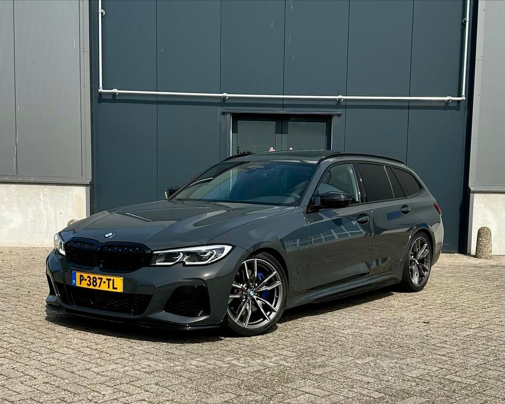 BMW 3-Serie M340i Touring Xdrive High Exe., 1780 kg, Zwart, Stationwagon, Vierwielaandrijving