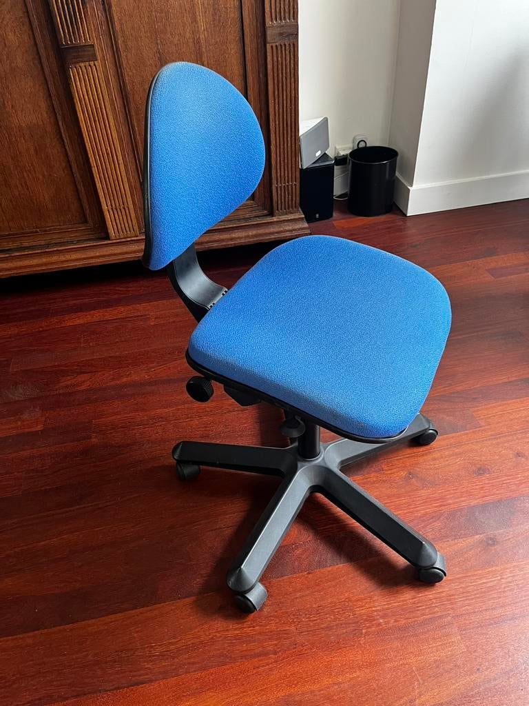 Ikea bureaustoel, Ophalen, Gebruikt, Blauw, Bureaustoel