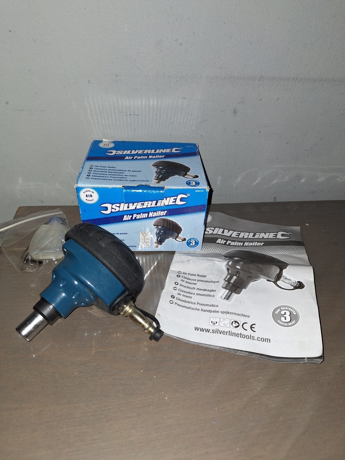 Silverline air palm nailer, Ophalen of Verzenden, Overige typen
