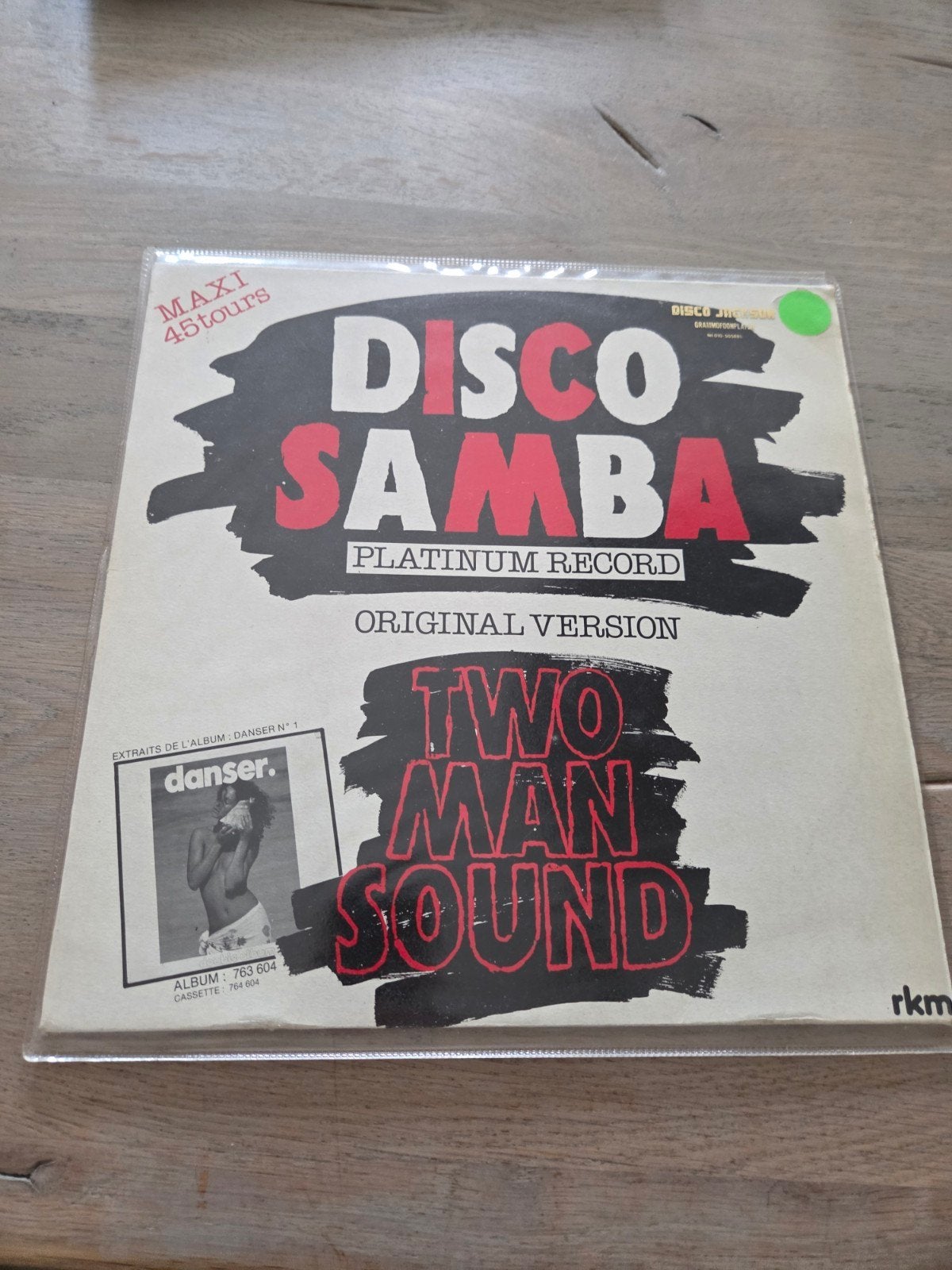 Two Man Sound - Disco Samba (Platinum Record) LP, Ophalen of Verzenden
