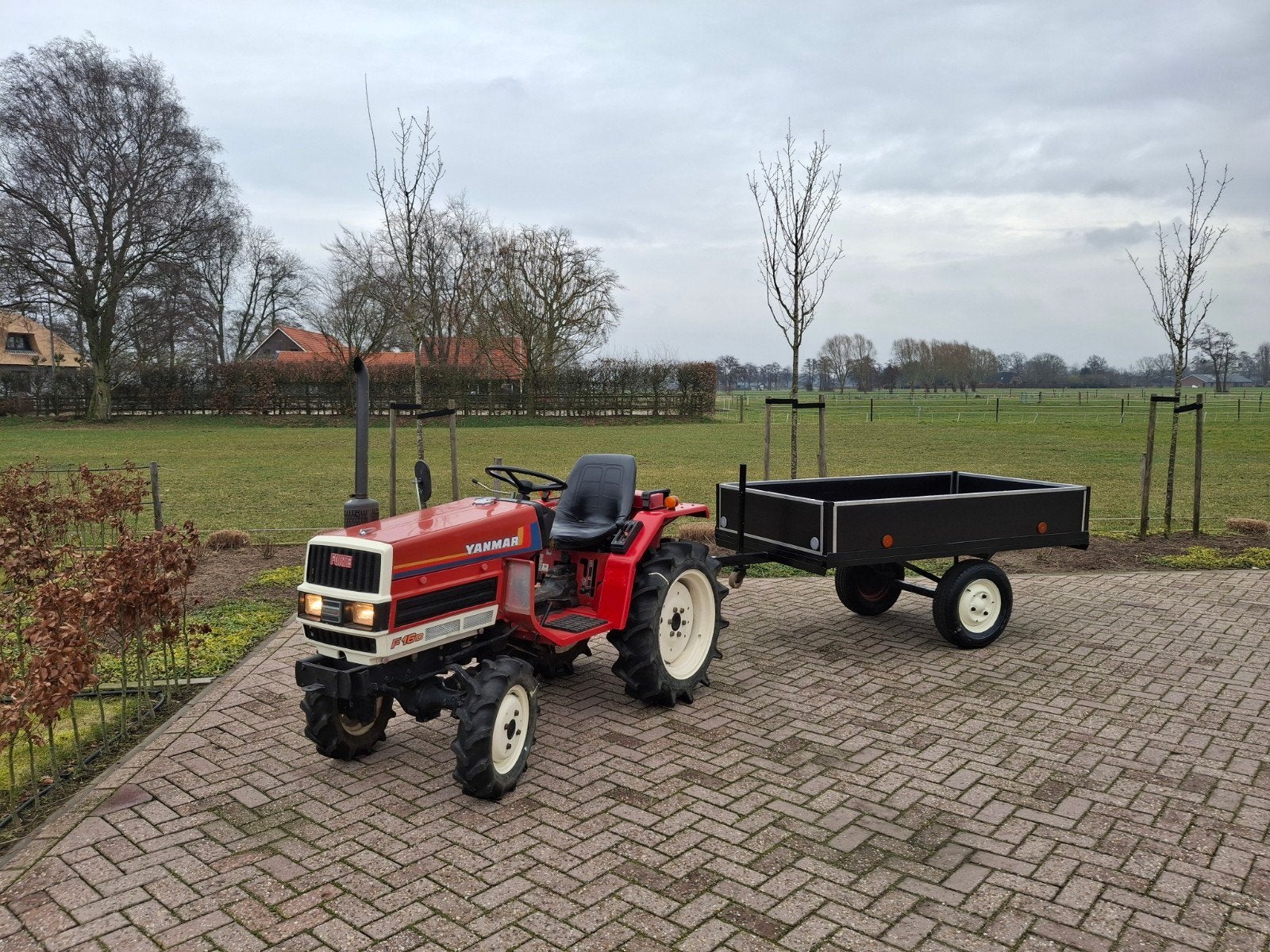 yanmar f16d tractor, Ophalen of Verzenden, Gebruikt, Overige merken