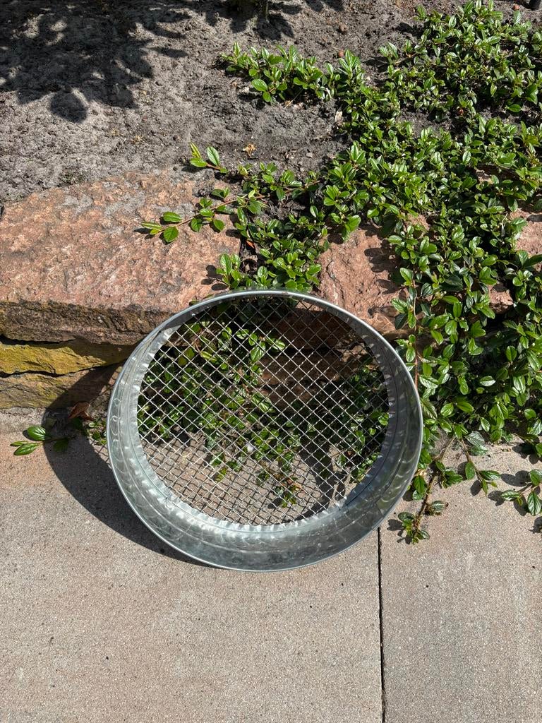 Grondzeef / Tuinzeef - Ø 37 cm, hoogte 6 cm, Tuin en Terras, Ophalen, Zo goed als nieuw