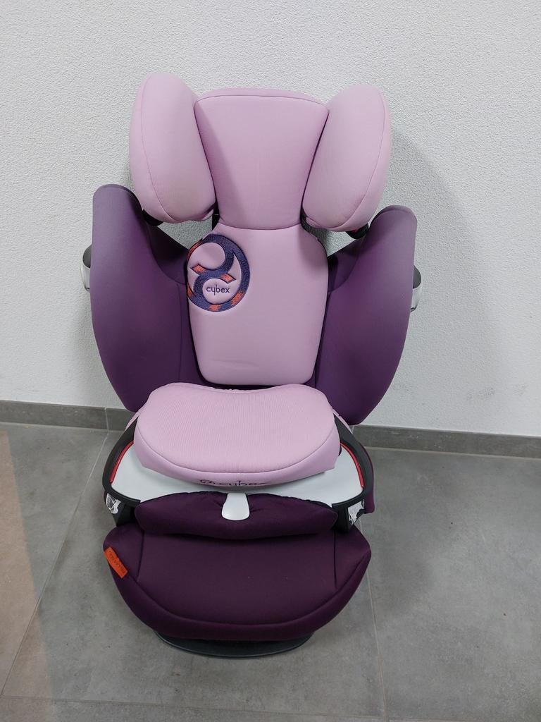Cybex Pallas M-Fix, autostoel met Isofix, groep 1, 2 en 3, Autogordel of Isofix, Gebruikt, Verstelbare rugleuning, 9 t/m 36 kg
