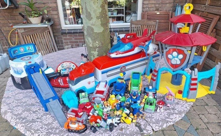 Grote set Paw Patrol, Ophalen